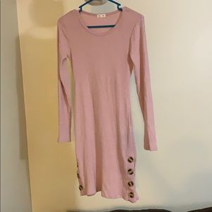 Blush sweater dress from Nanamacs